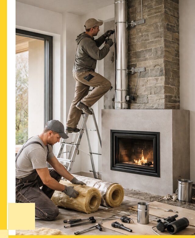 Монтаж дымоходов для каминов в Курчатове от 15282 р. ЭриданКрч