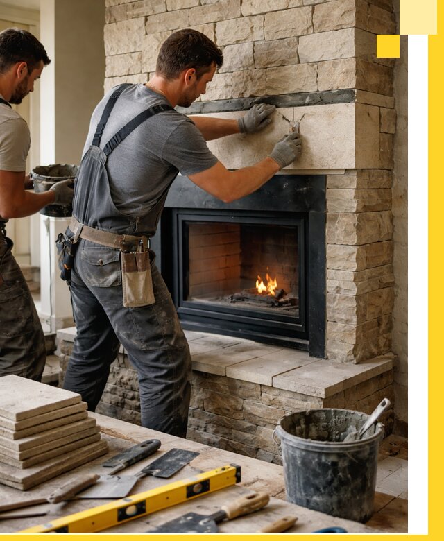 Проектирование и установка открытых каминов в Курчатове