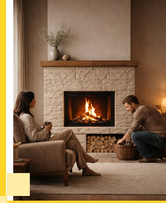 Камины для дома в Курчатове под ключ от 152820 р. | ЭриданКрч