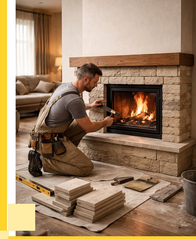 Строительство каминов в Курчатове от 152820 р., ЭриданКрч - под ключ