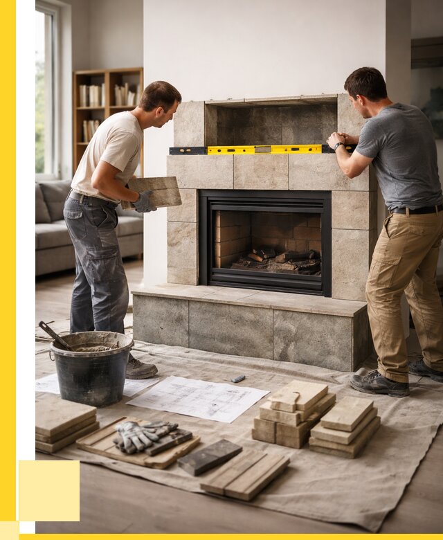 Монтаж каминов и установка в Курчатове от 45846 р. | ЭриданКрч