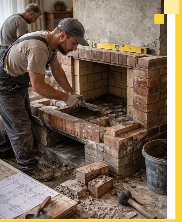 Изготовление и установка каминопечей под ключ в Курчатове