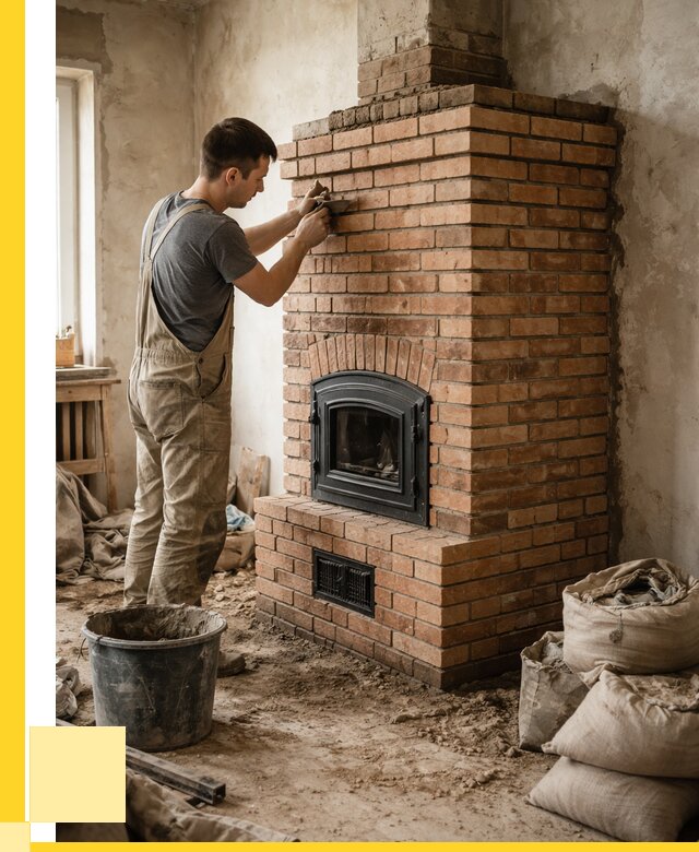 Строительство печей в Курчатове от 66222 р. под ключ, ЭриданКрч