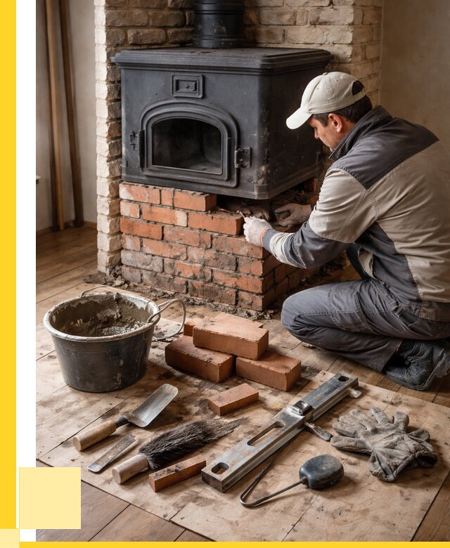 Ремонт печей в Курчатове от 12226 р., услуги печника ЭриданКрч
