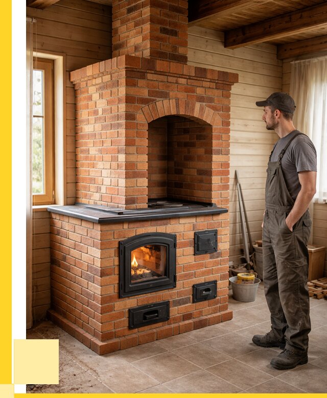 Кирпичные печи в Курчатове: купить от 152820 р. | ЭриданКрч