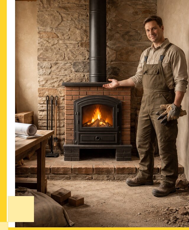 Печи отопительные из кирпича в Курчатове от 81504 р., ЭриданКрч