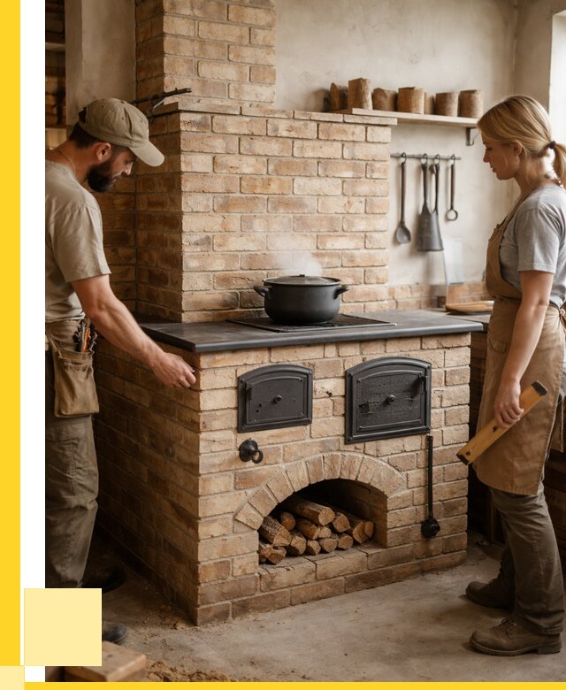 Варочно отопительные печи в Курчатове от 91692 р. | ЭриданКрч