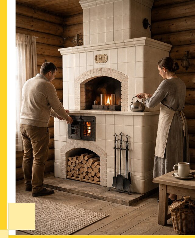 Русские печи в Курчатове: установка от 152820 р. ЭриданКрч