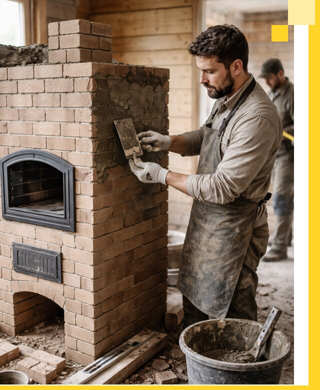 Изготовление и установка печей-шведок под ключ в Курчатове