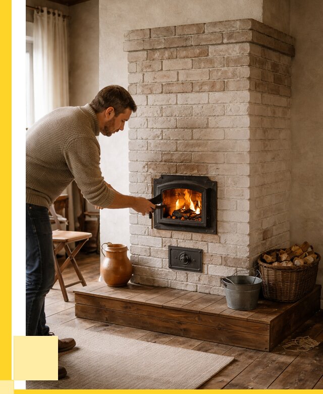 Печь голландка из кирпича в Курчатове от 86598 р. | ЭриданКрч