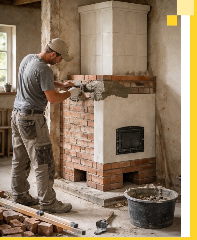 Изготовление и установка печей-голландок под ключ в Курчатове