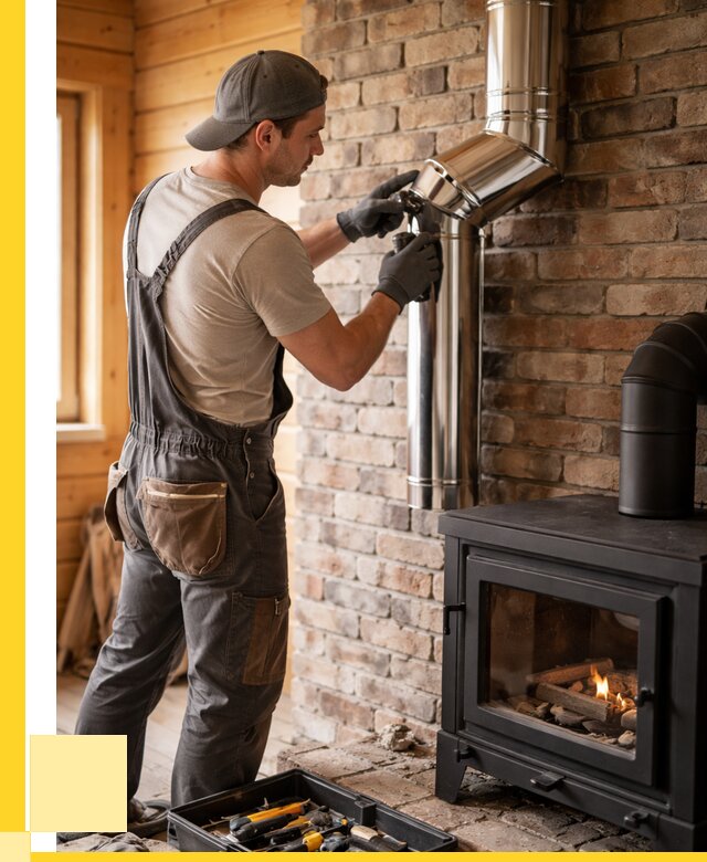 Монтаж дымоходов для печей в Курчатове от 7641 р. | ЭриданКрч
