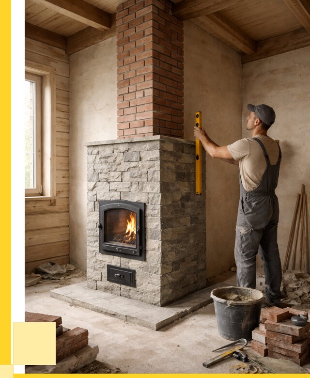 Печи и дымоходы под ключ в Курчатове от 45846 р., ЭриданКрч