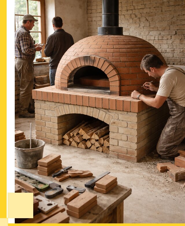 Помпейская печь дровяная для пиццы в Курчатове | ЭриданКрч от 203760 р.