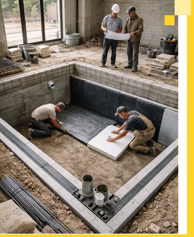 Проекты частных и общественных бассейнов под ключ в Курчатове