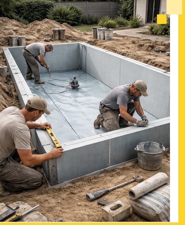 Профессиональный монтаж бассейнов под ключ в Курчатове с гарантией