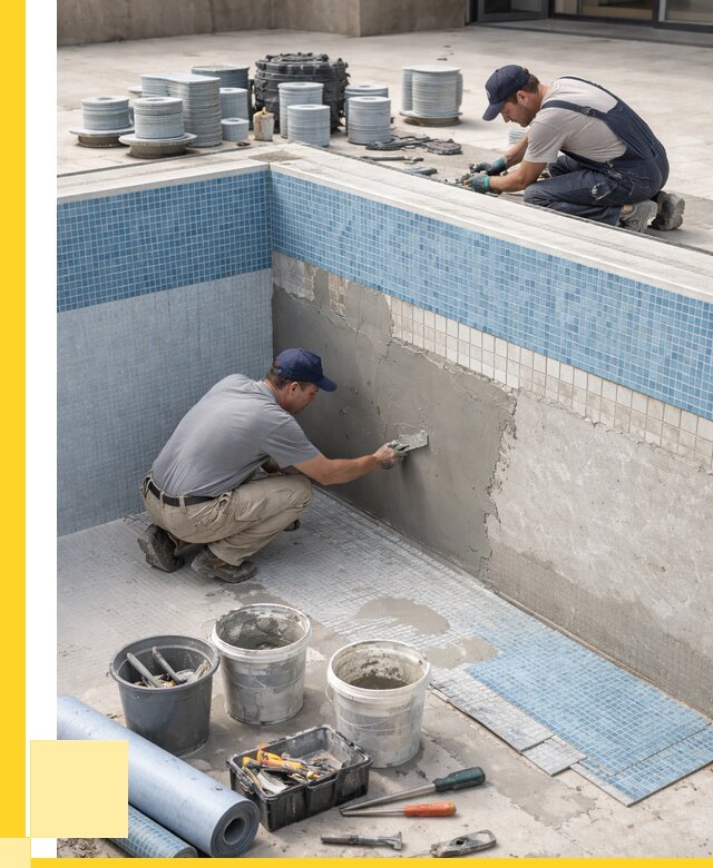 Ремонт и обслуживание бассейнов в Курчатове от 25470 р. | ЭриданКрч