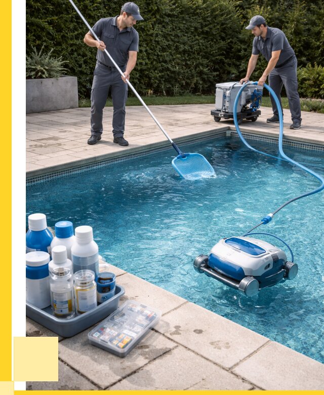 Чистка бассейнов в Курчатове роботами, от 4585 р. | ЭриданКрч