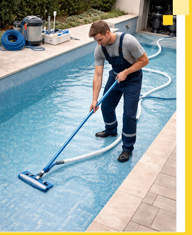 Профессиональная чистка бассейнов и фильтров в Курчатове под ключ