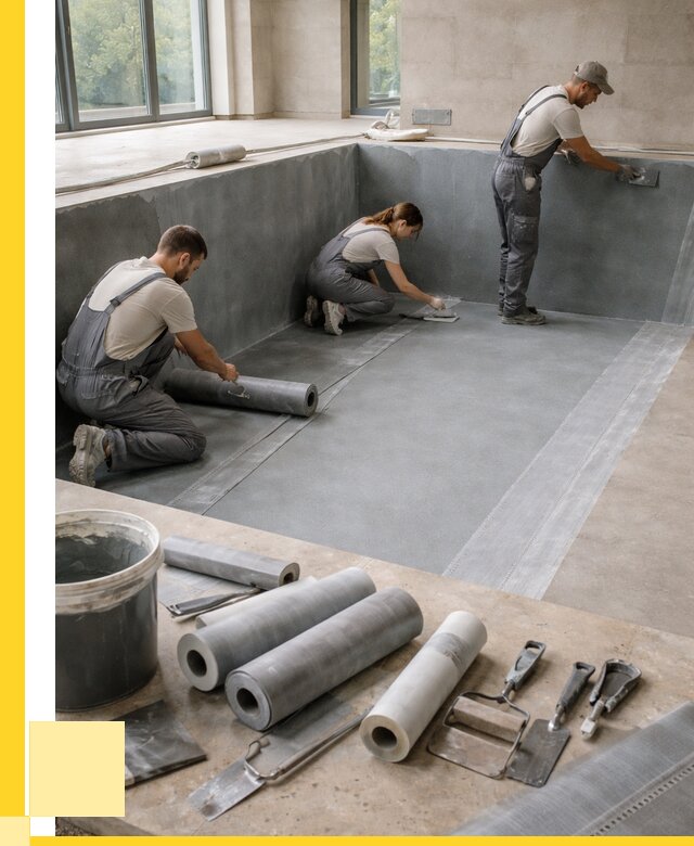 Гидроизоляция бассейнов в Курчатове от 2038 р., ЭриданКрч