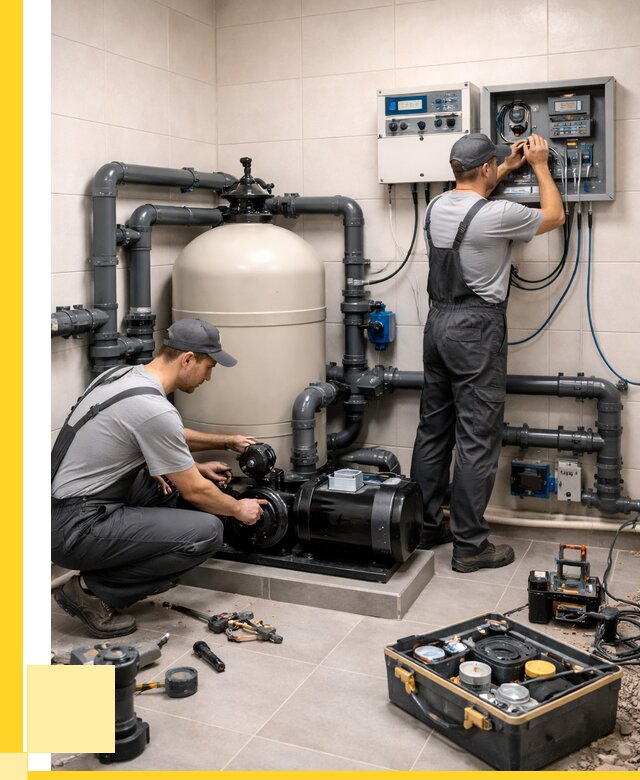 Монтаж оборудования для бассейнов в Курчатове от 40752 р. | ЭриданКрч