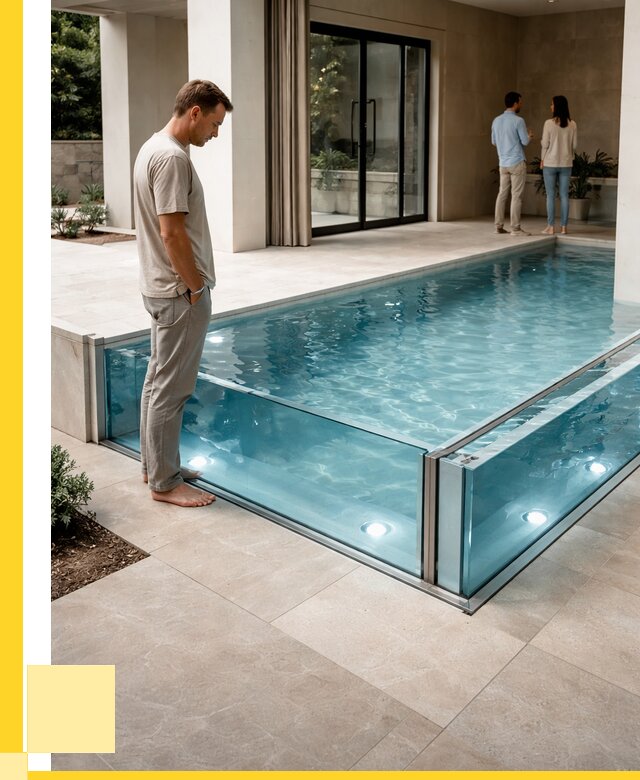 Стеклянные бассейны в Курчатове от 1222560 р. | ЭриданКрч — мозаика