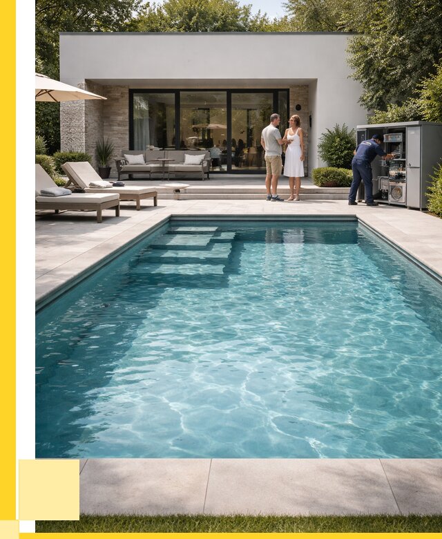 Бассейн в доме в Курчатове под ключ от 1222560 р. | ЭриданКрч