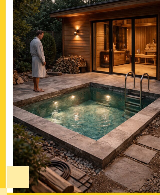 Бани с бассейном под ключ в Курчатове от 96786 р. | ЭриданКрч