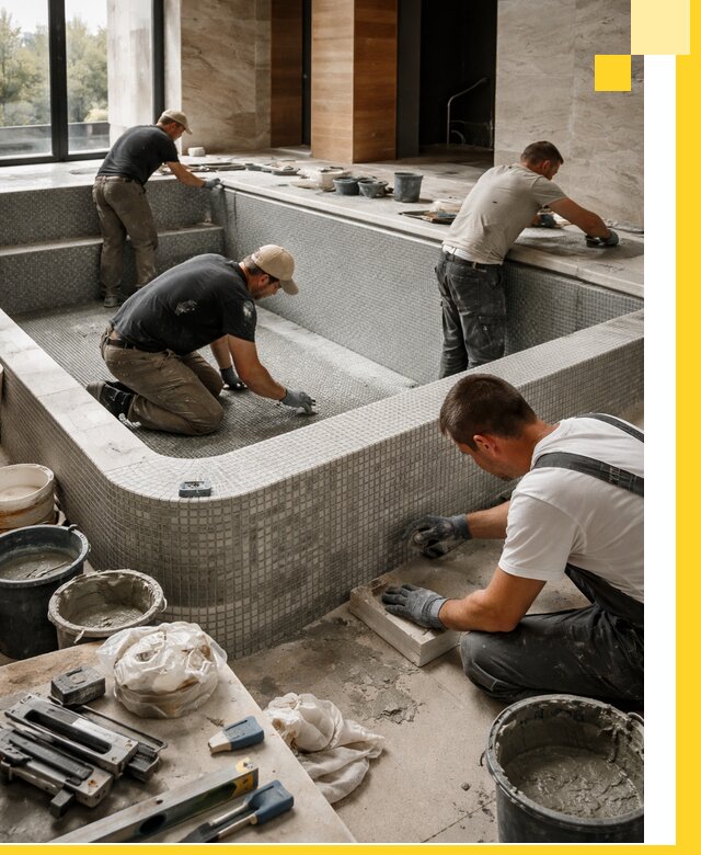 Строительство и установка СПА бассейнов под ключ в Курчатове