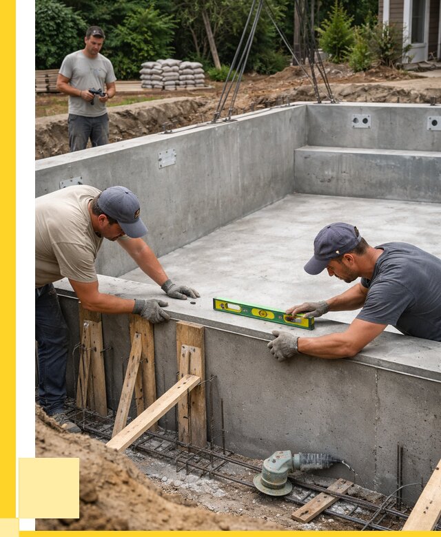 Монтаж чаши бассейна в Курчатове под ключ от 254700 р., ЭриданКрч