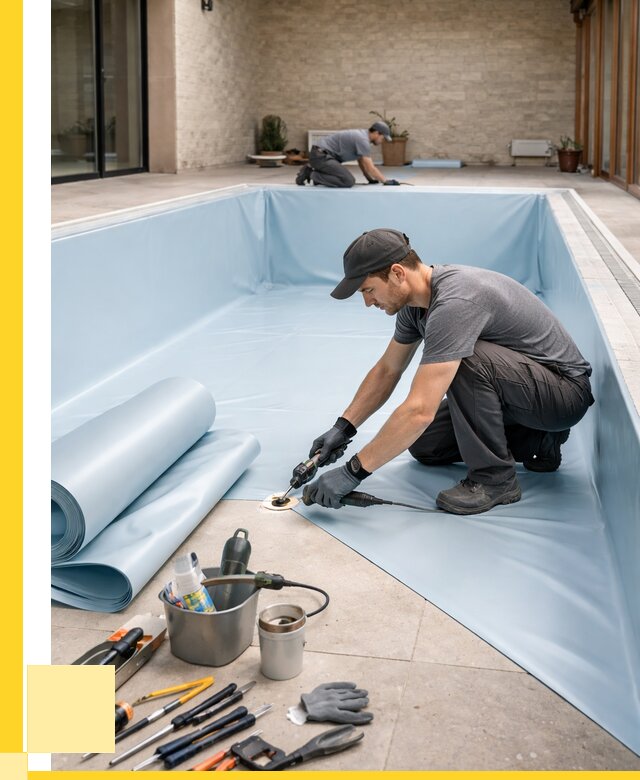 Пленка ПВХ для бассейнов в Курчатове от 2547 р. | ЭриданКрч