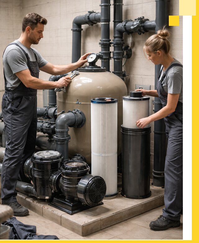 Фильтры и системы фильтрации для бассейнов в Курчатове