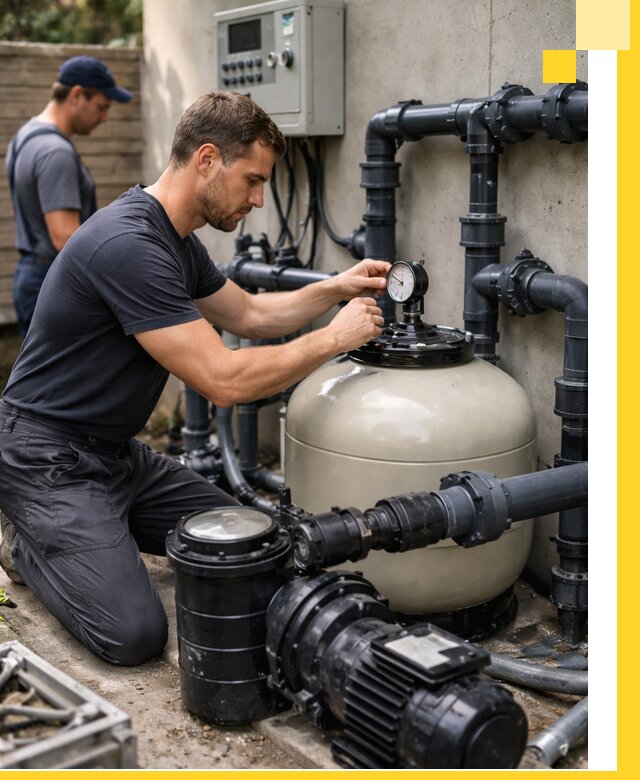 Поставка и монтаж фильтровального оборудования для бассейнов в Курчатове