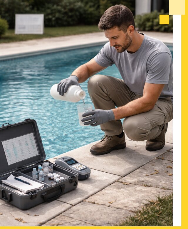 Профессиональная дезинфекция воды в бассейне в Курчатове