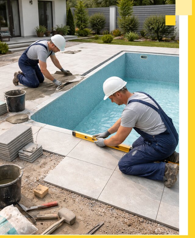 Строительство и монтаж плавательных бассейнов под ключ в Курчатове