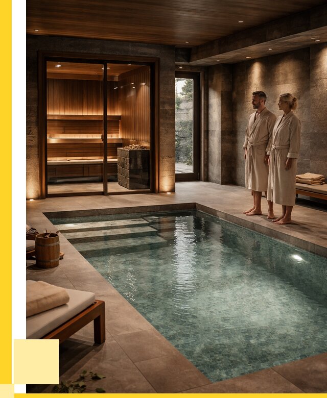 Сауна с большим бассейном в Курчатове от 1222560 р. ЭриданКрч