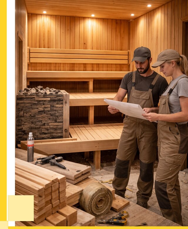 Строительство саун в Курчатове под ключ от 254700 р., ЭриданКрч