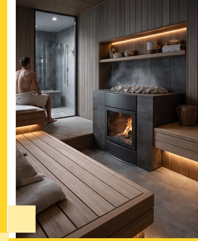 Проект сауны в частном доме в Курчатове от 35658 р. | ЭриданКрч