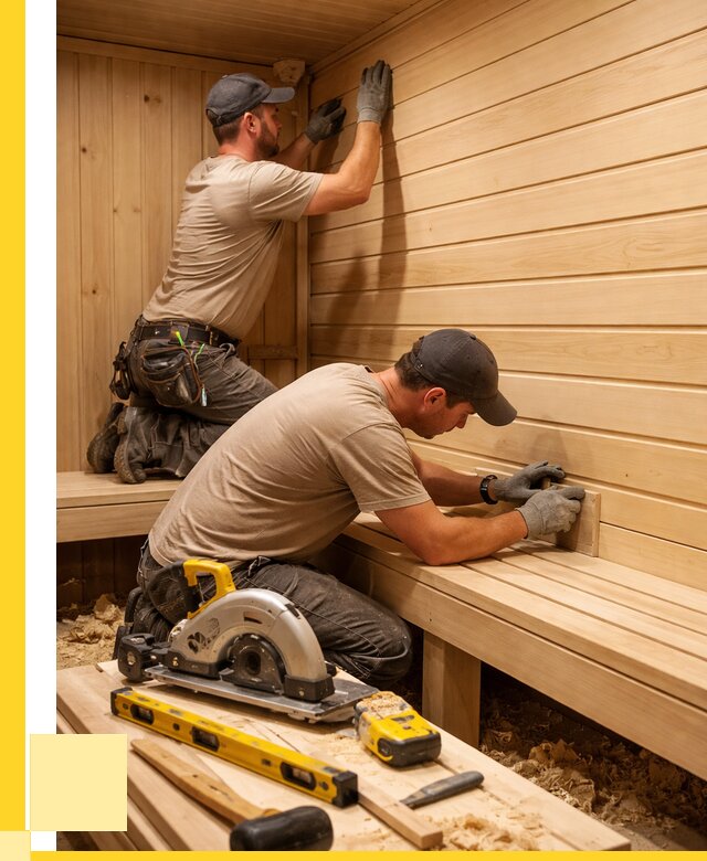 Обшивка саун вагонкой в Курчатове от 2547 р. | ЭриданКрч