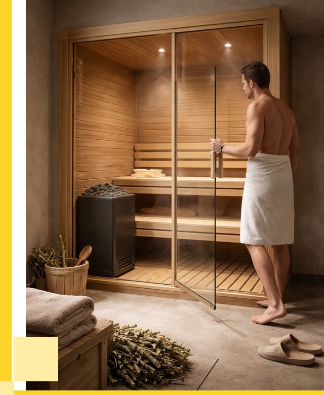 Купить мини сауны для дома в Курчатове от 71316 р. ЭриданКрч