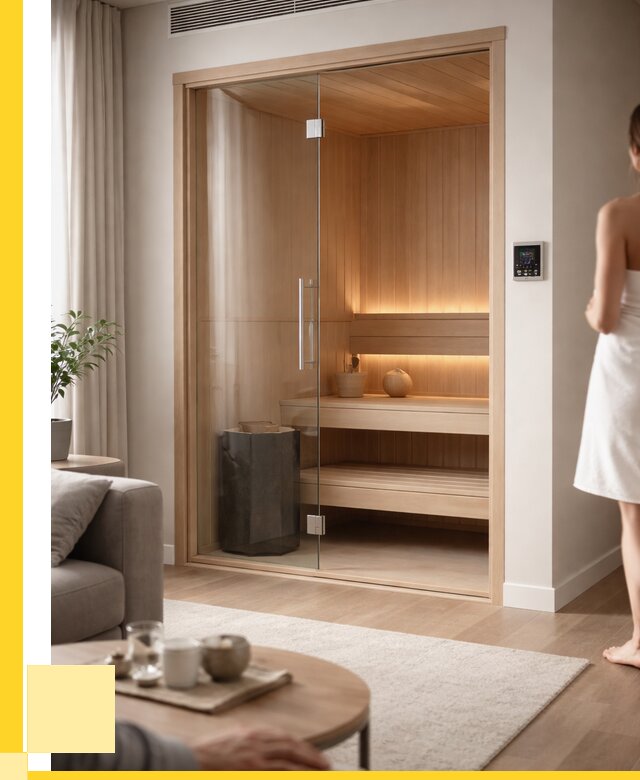 Сауна в квартире под ключ в Курчатове от 122256 р. ЭриданКрч