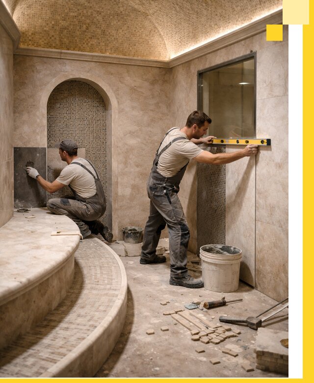 Проектирование и строительство саун с хамамом под ключ в Курчатове