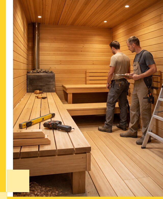 Отделка бань и саун в Курчатове по цене от 4585 р. | ЭриданКрч