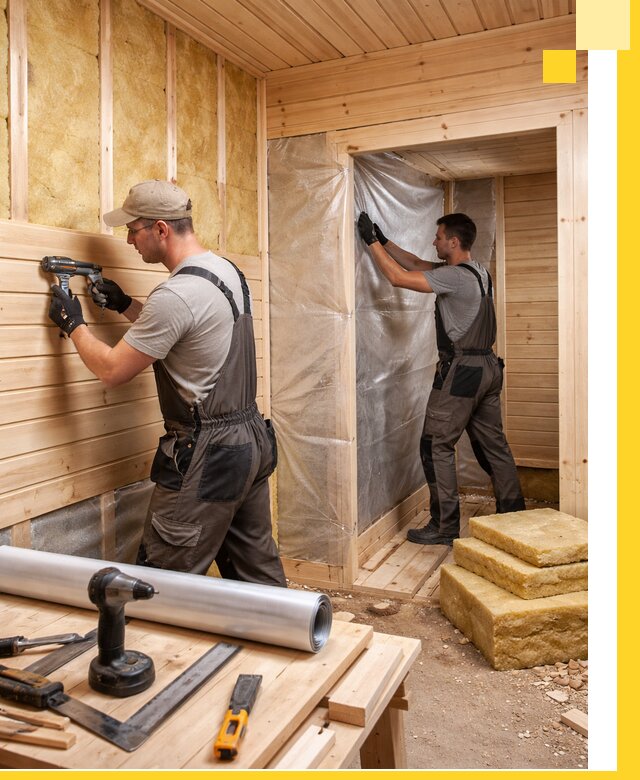 Бани под ключ в Курчатове с проектом и полным монтажом