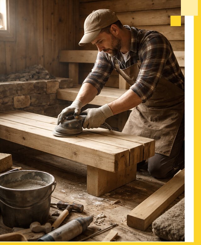 Ремонт бань под ключ в Курчатове с гарантией качества и сроков