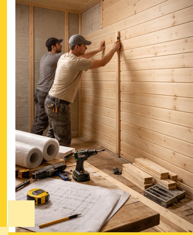 Обшивка бани вагонкой в Курчатове от 1223 р., ЭриданКрч