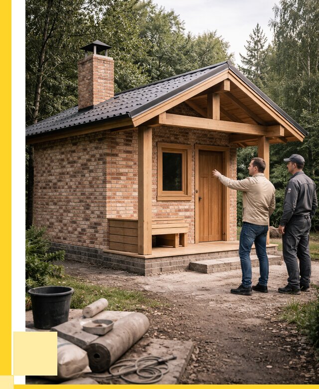 Кирпичные бани и печи в Курчатове от 356580 р. | ЭриданКрч