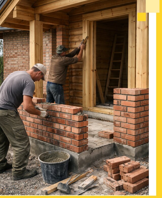 Строительство кирпичных бань под ключ в Курчатове с гарантией качества