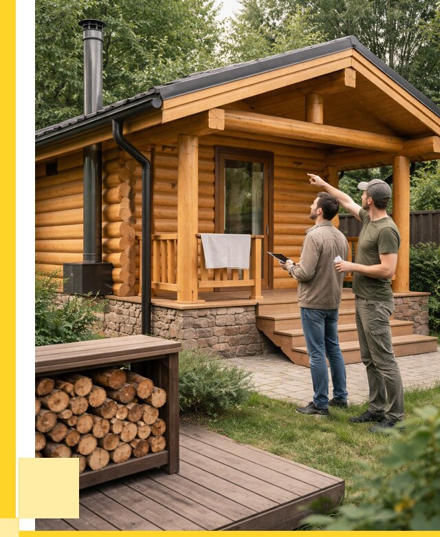 Бани для дачи под ключ в Курчатове от 254700 р. | ЭриданКрч