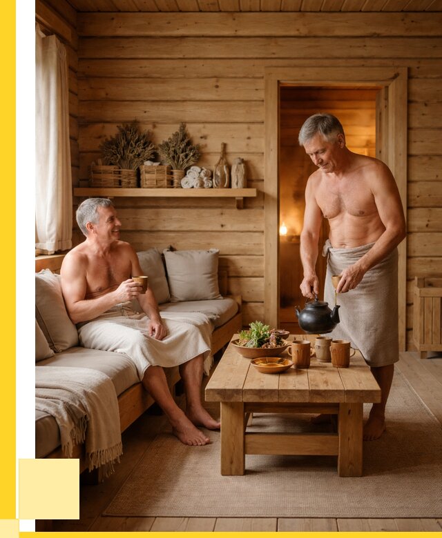 Бани с комнатой отдыха под ключ в Курчатове от 458460 р. | ЭриданКрч